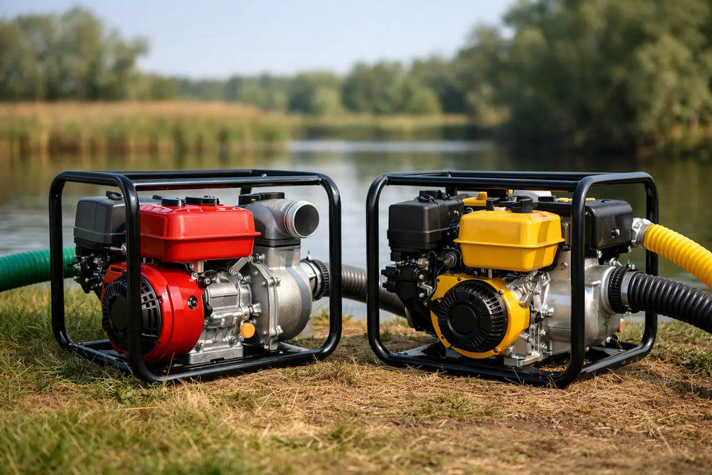 Motopompă benzină sau diesel: ce alegi?